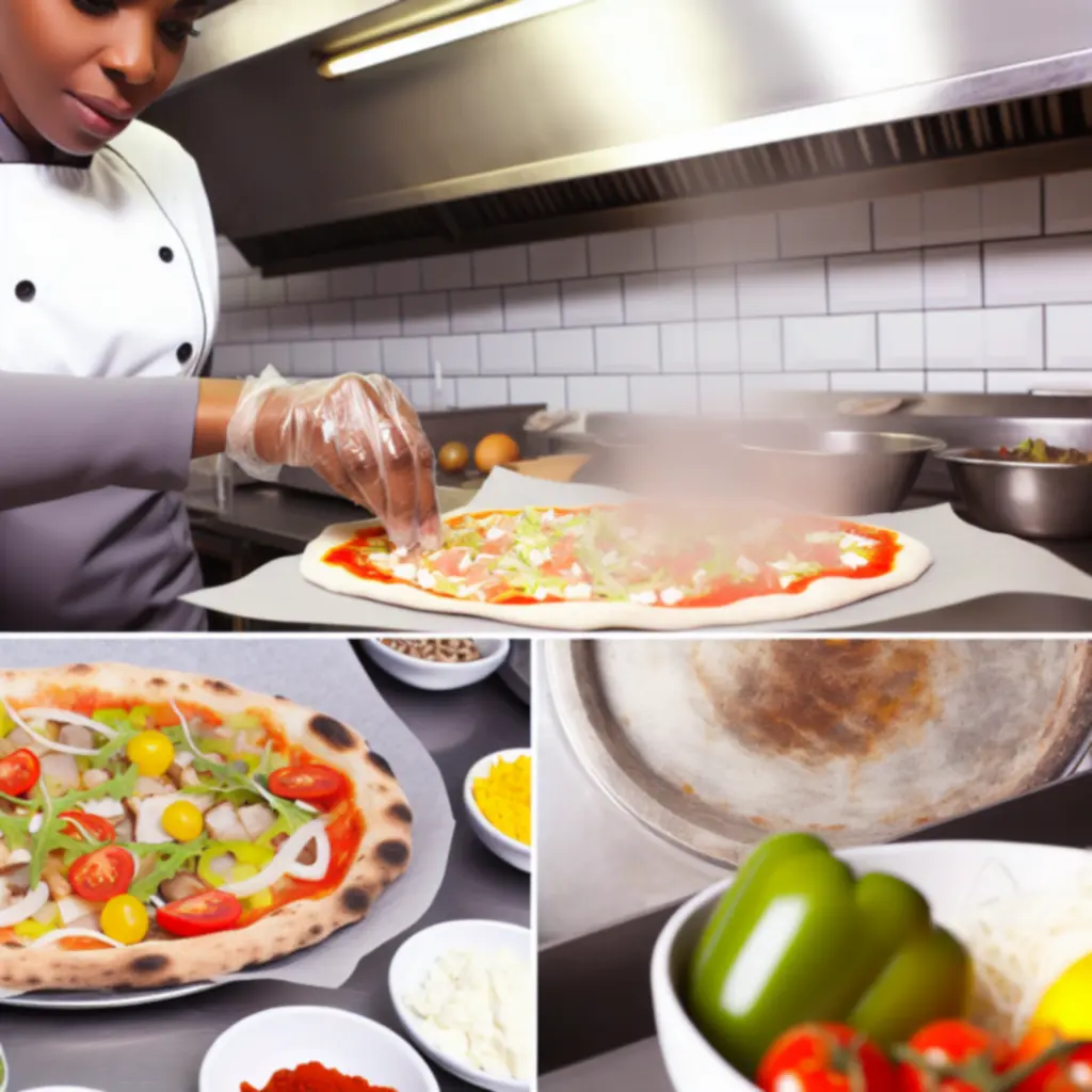 Napi ajánlatként kínált szezonális pizzák és különleges fogások.