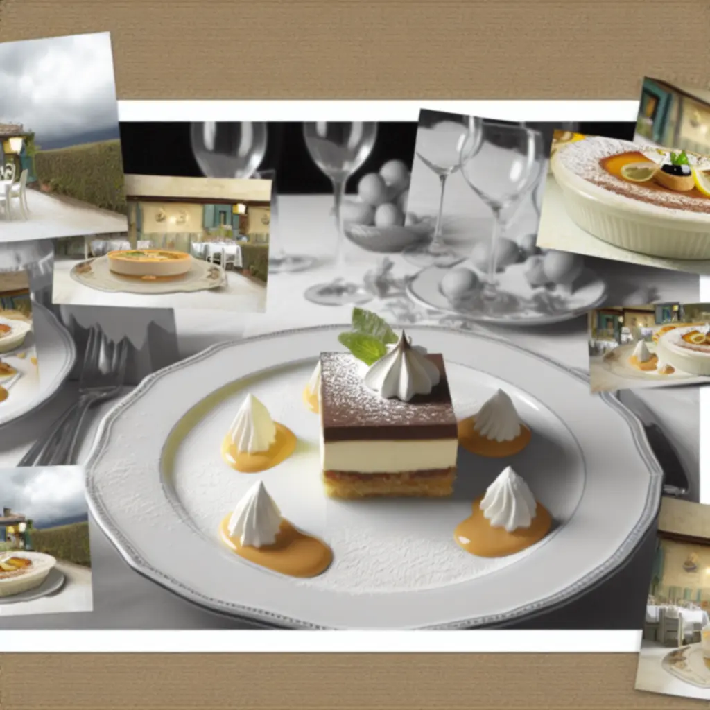 Friss, ínycsiklandó desszertek válogatása.